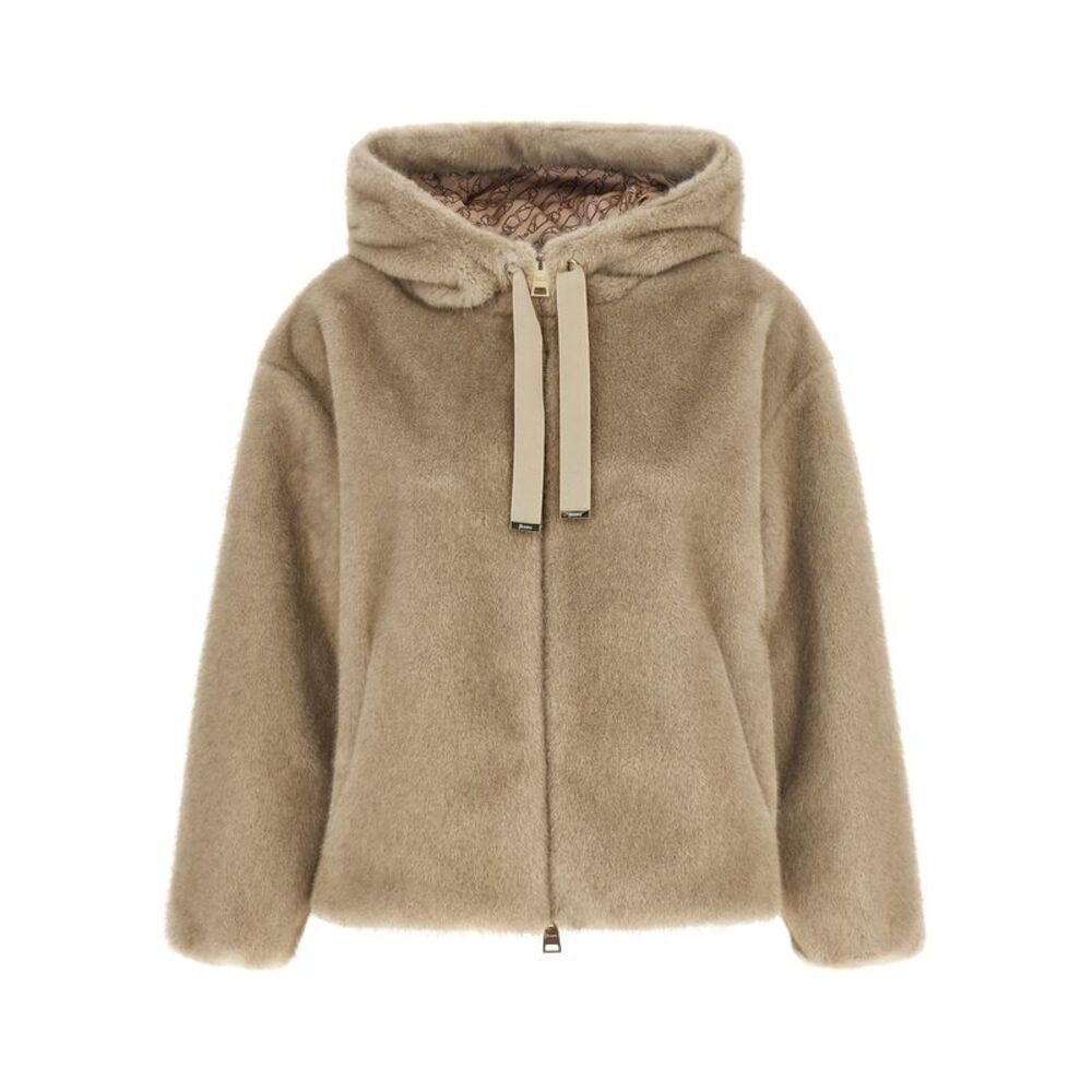 Herno Women Eco Fur Hooded